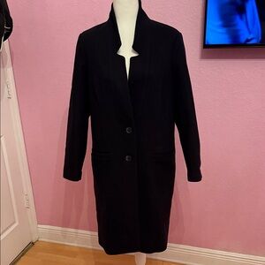 Old Navy Black Women's Blazer winter long Coat